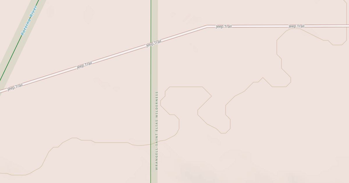 Map preview of Kotsina River Trail
