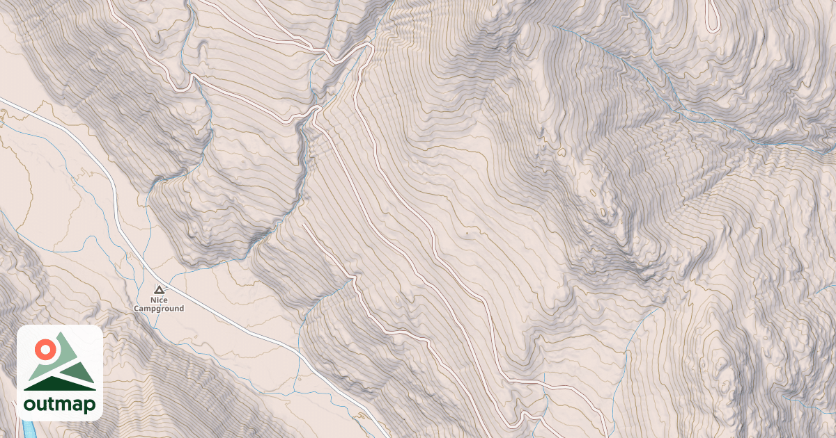 Map of LAMB BUTTE