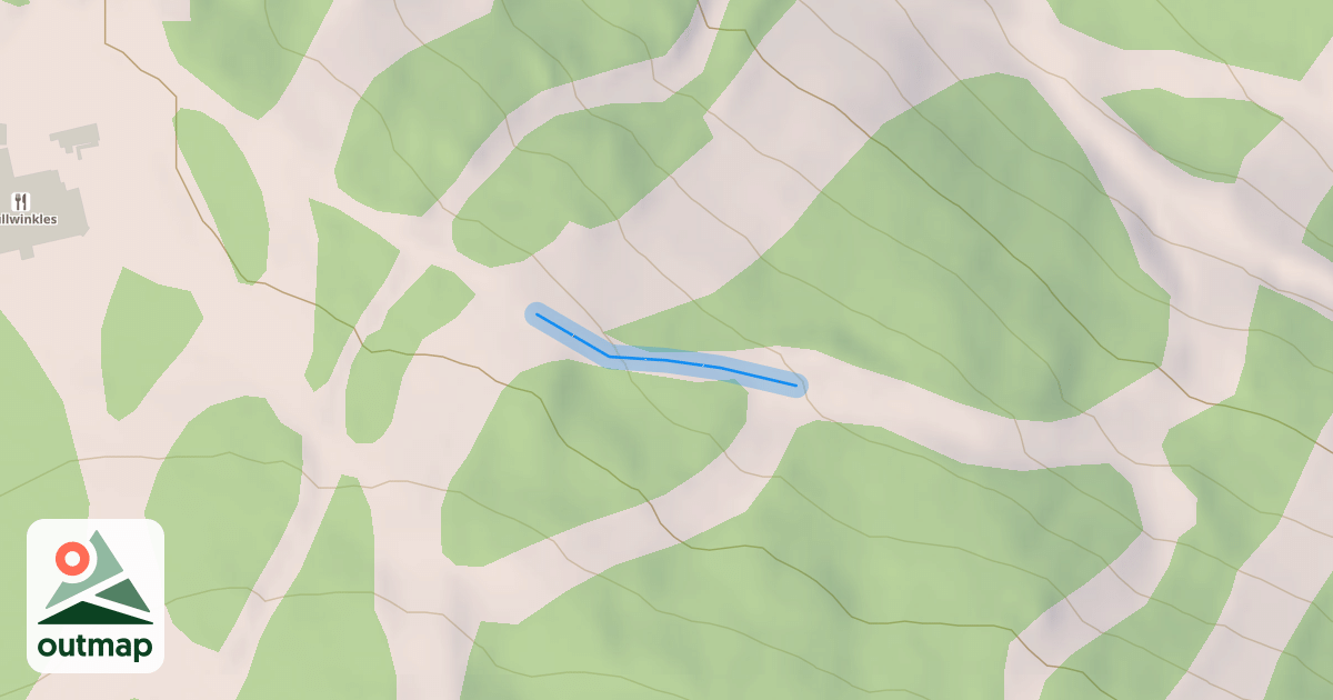 Map of Bucksaw X-Cut