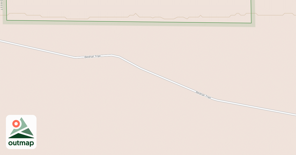 Map of Warroad/Roseau Trails