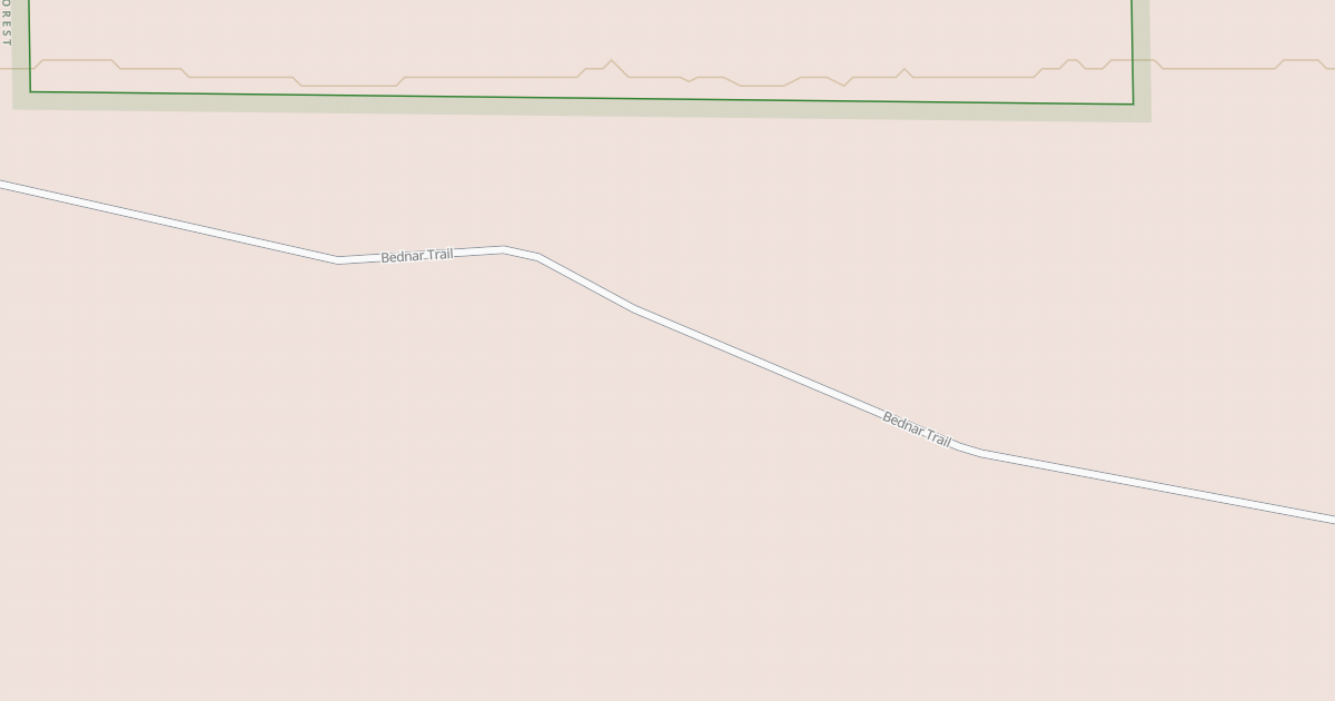 Map preview of Warroad/Roseau Trails