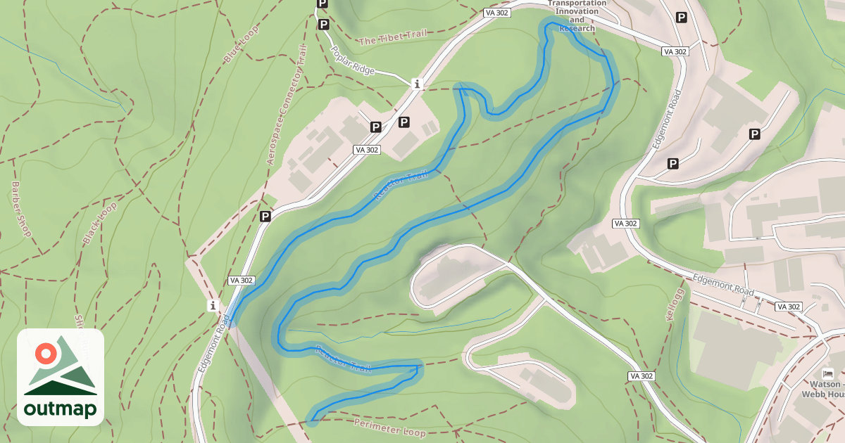 Map of Reactor Trail
