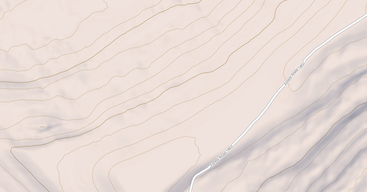 Map preview of USFS National Forest System Roads {6FA68814-592A-497F-9324-D32D1A698CAE}