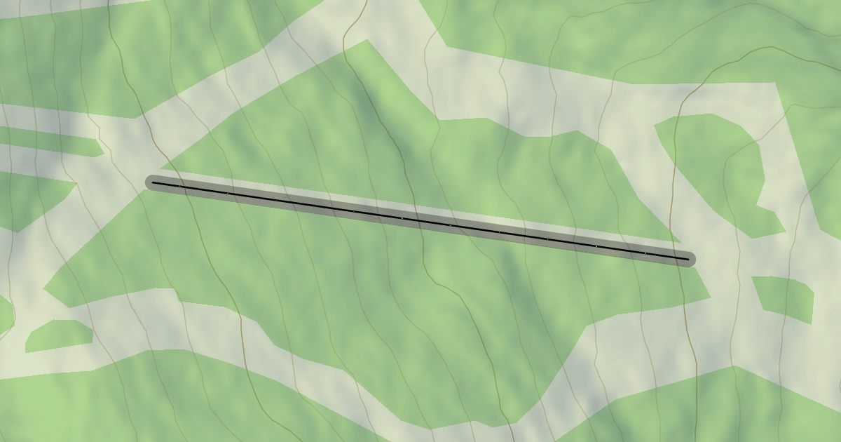 Map preview of Straight Brook Glades