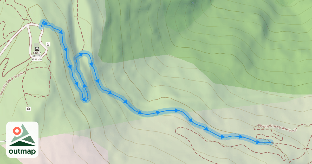 Map of Summit Connection MTB Track