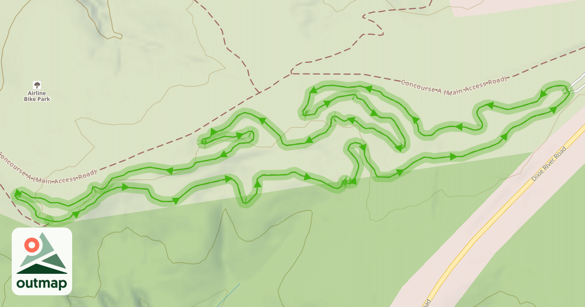 Map of Kitty Hawk
