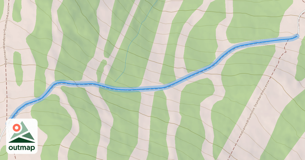 Map of Maintenance Road
