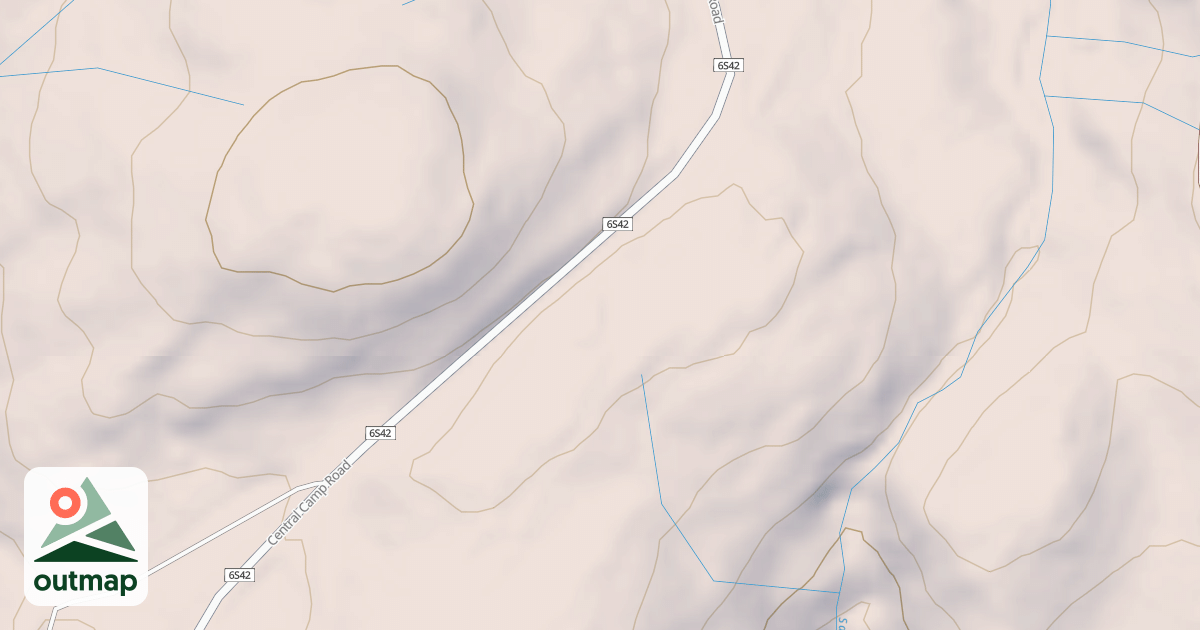 Map of CENTRAL CAMP T12
