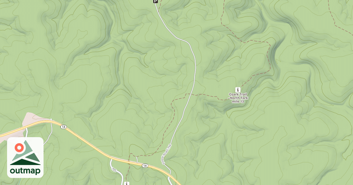 Map of BLUE HOLLOW