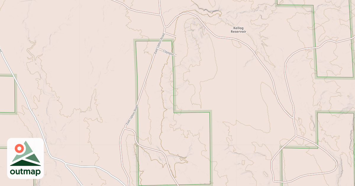 Map of EAST UPTON RD