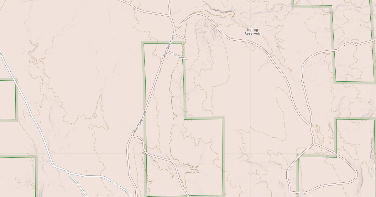 Map preview of EAST UPTON RD