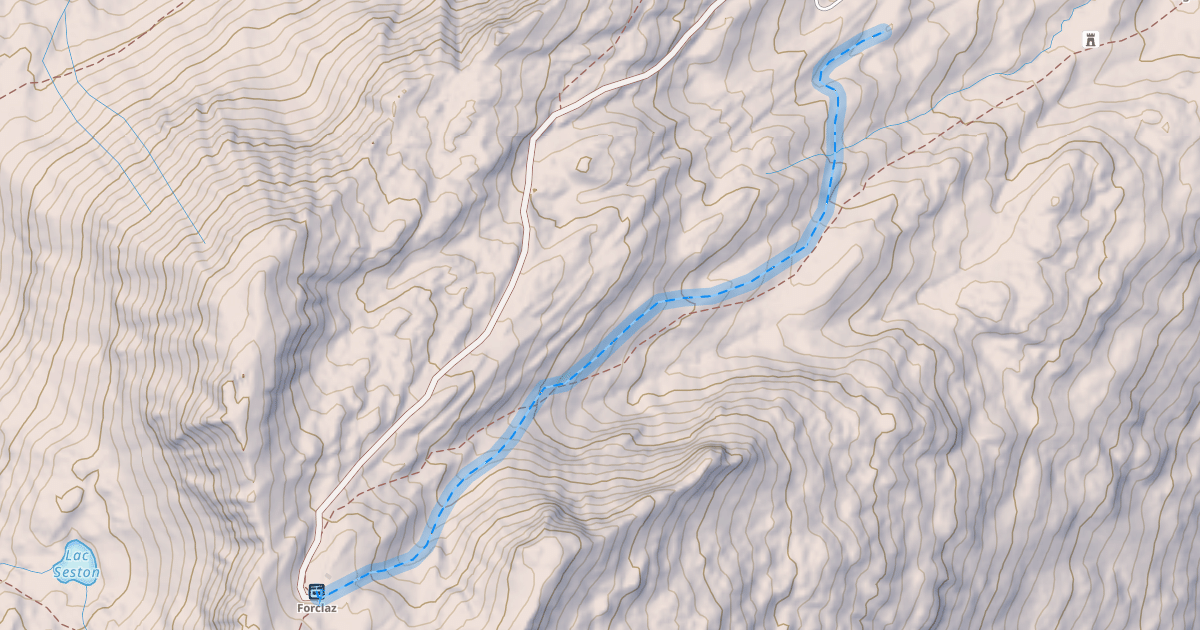 Map preview of Le Grand Rognoux