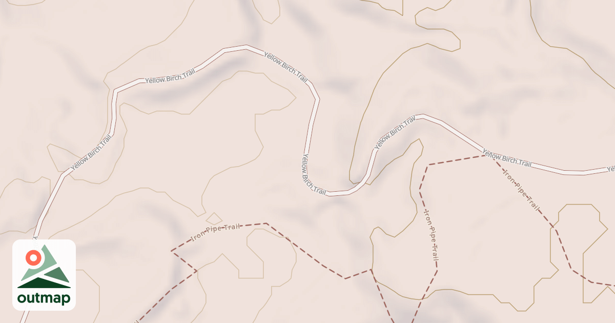 Map of Washington/Ramsey Trail
