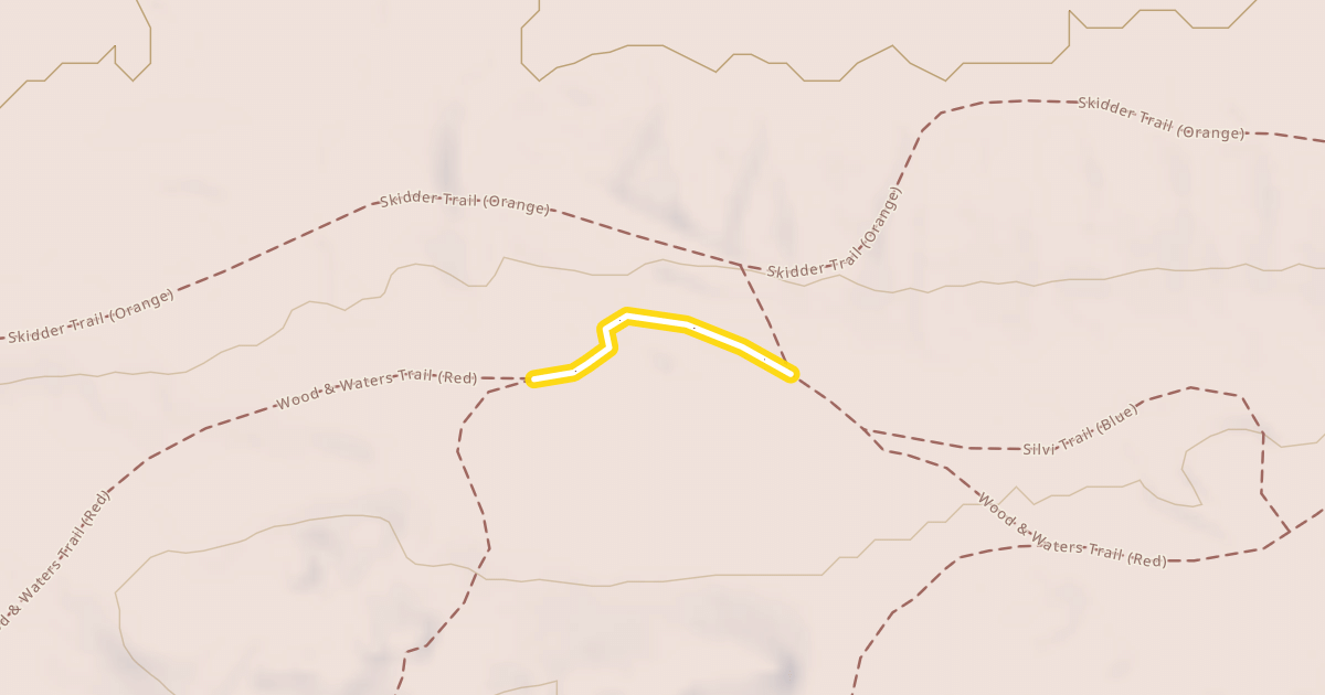 Map preview of Wood & Waters Trail (Red)