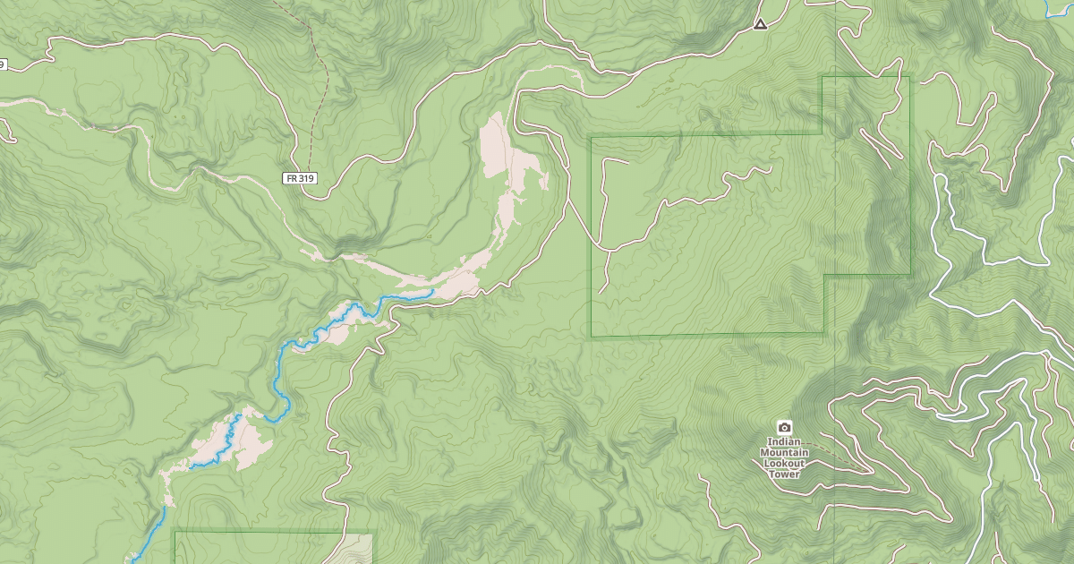 Map preview of PETIT LAKE