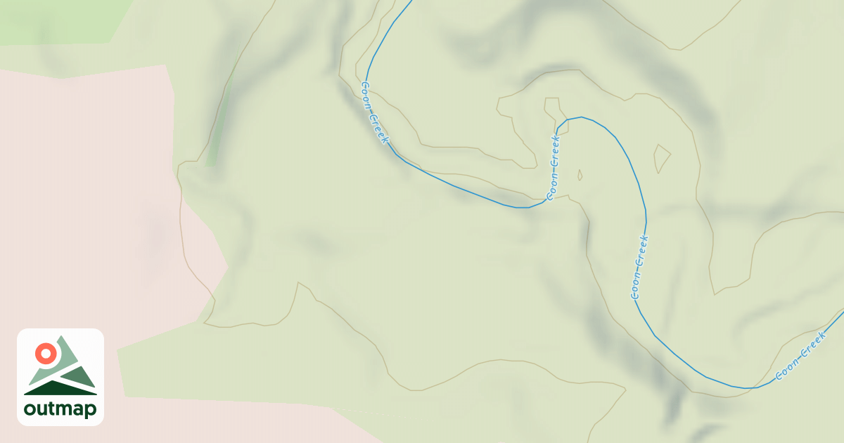 Map of Shady Oaks Native Prairie Adventure Trails