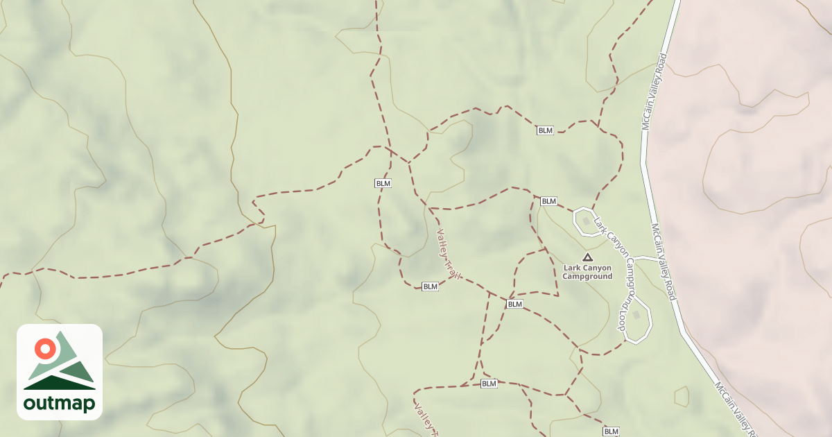 Map of BLM National GTLF Public Motorized Trails 7ce4d454-e35a-4893-b300-7d24bfdd67d4