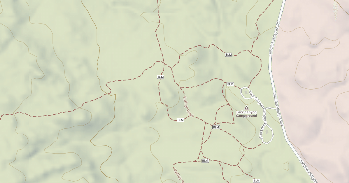Map preview of BLM National GTLF Public Motorized Trails 7ce4d454-e35a-4893-b300-7d24bfdd67d4