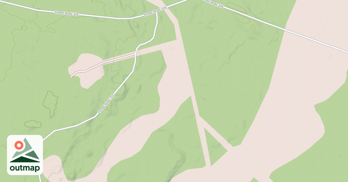 Map of FR 204D