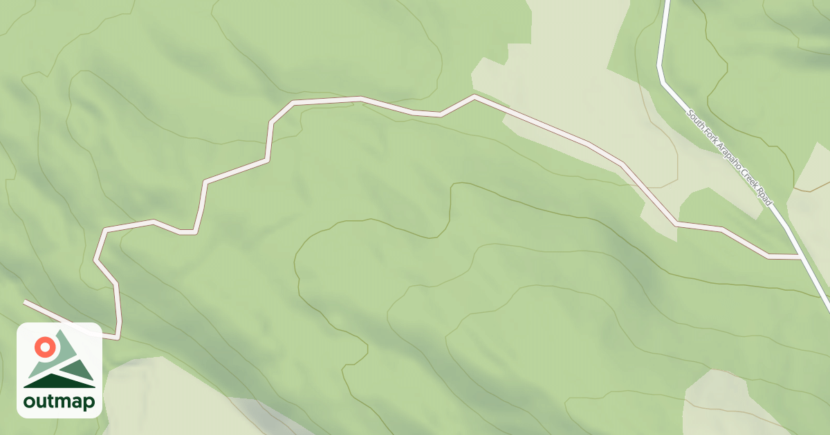 Map of BEAVER DITCH ACCESS