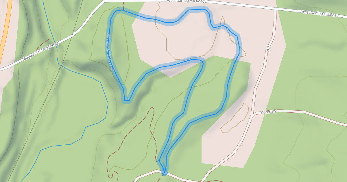 Map preview of Pastore Point Loop
