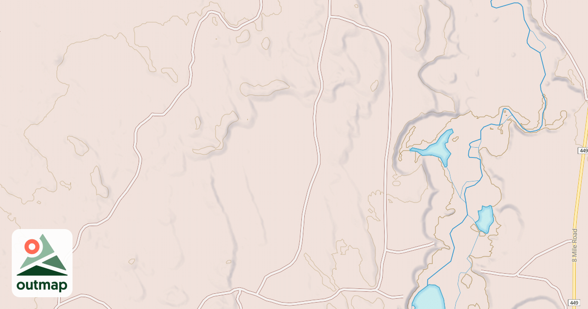 Map of SAND HOLE