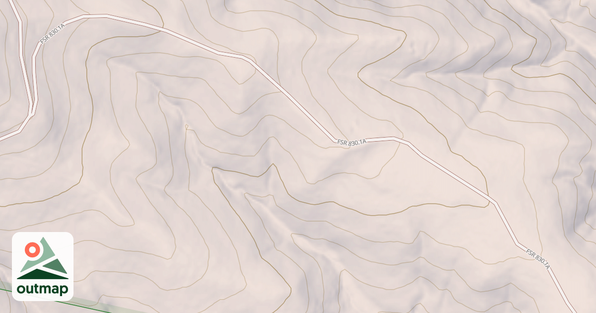 Map of BEARLODGE BR 1A
