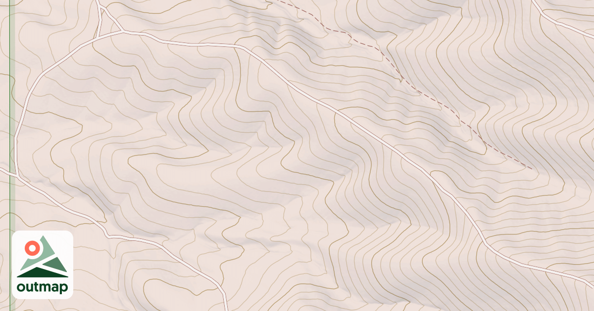 Map of BELMONT SPUR A