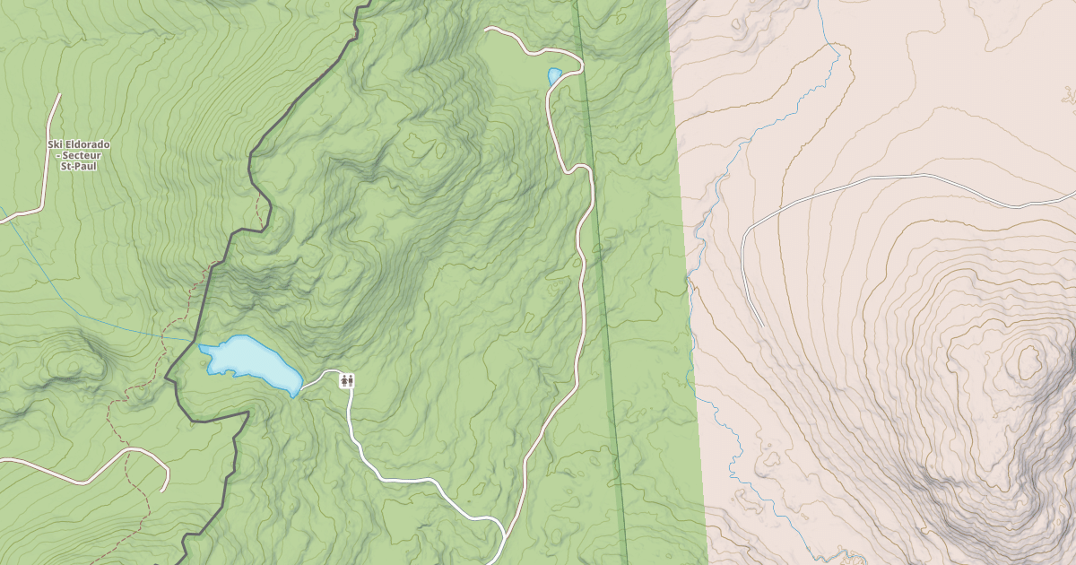 Map preview of East Inlet Rd