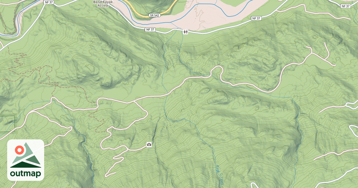 Map of THOMPSON CR