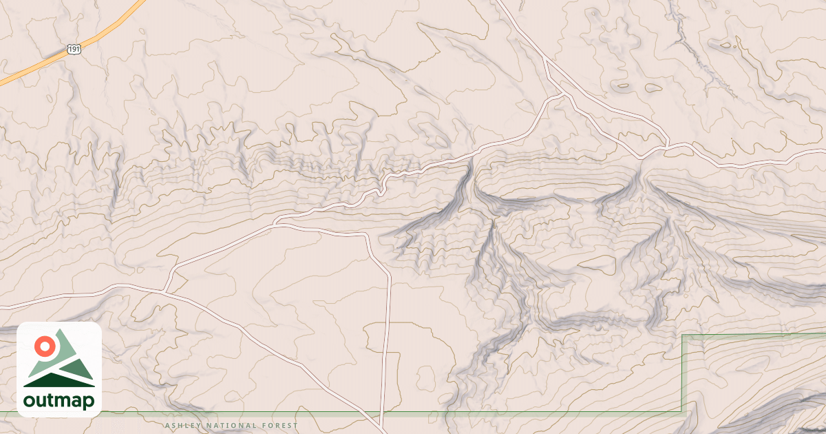 Map of BLM National GTLF Public Motorized Roads 5a8d20d9-c7f8-48ee-a6c9-e09607d2df36