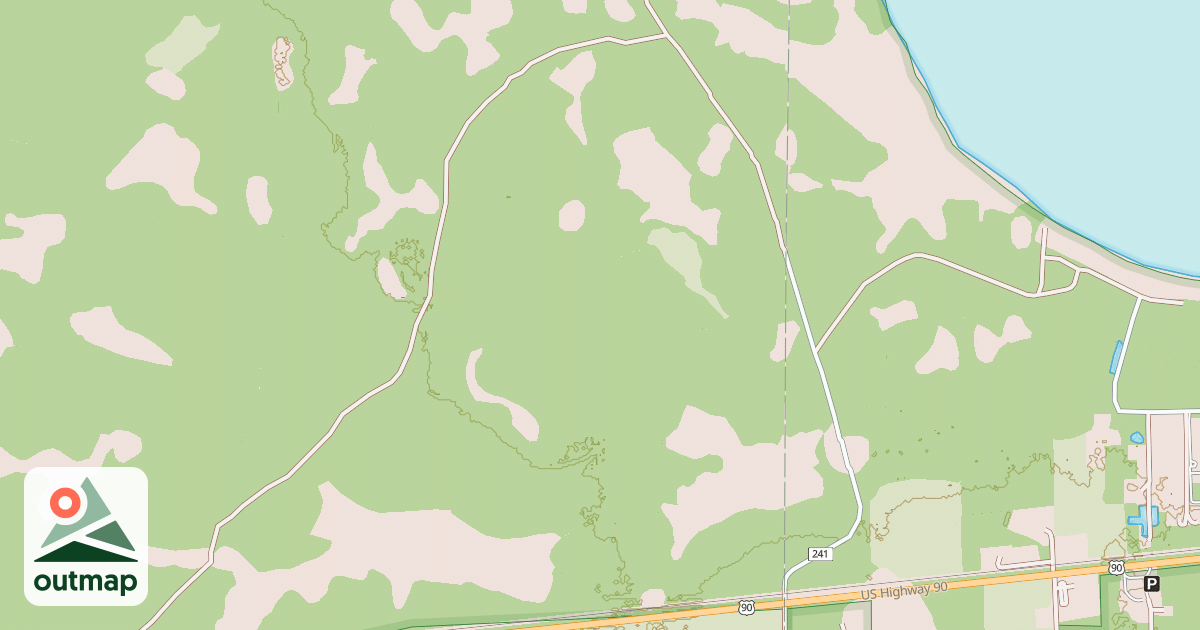 Map of USFS Motor Vehicle Use Map Roads {CA0350B0-AE54-49D4-A2E1-B7D1EC879559}