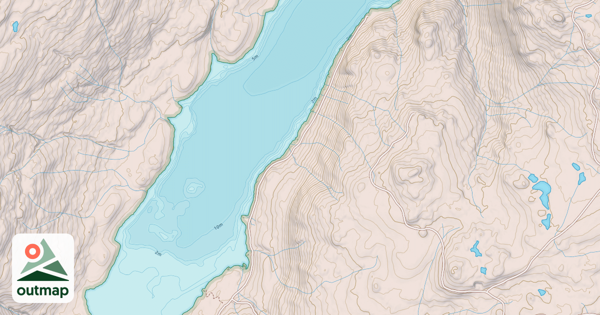 Map of TWELVEMILE ARM TTF