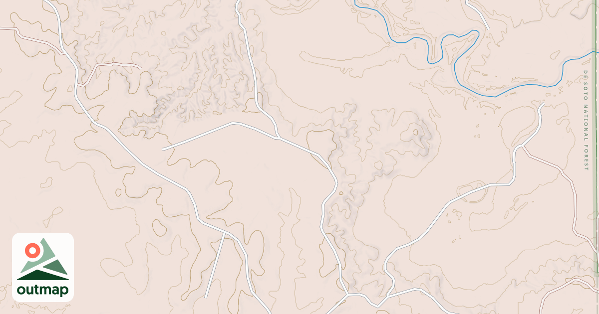 Map of USFS Motor Vehicle Use Map Roads {31C6299F-7426-42E7-9A31-4D16102D72FC}