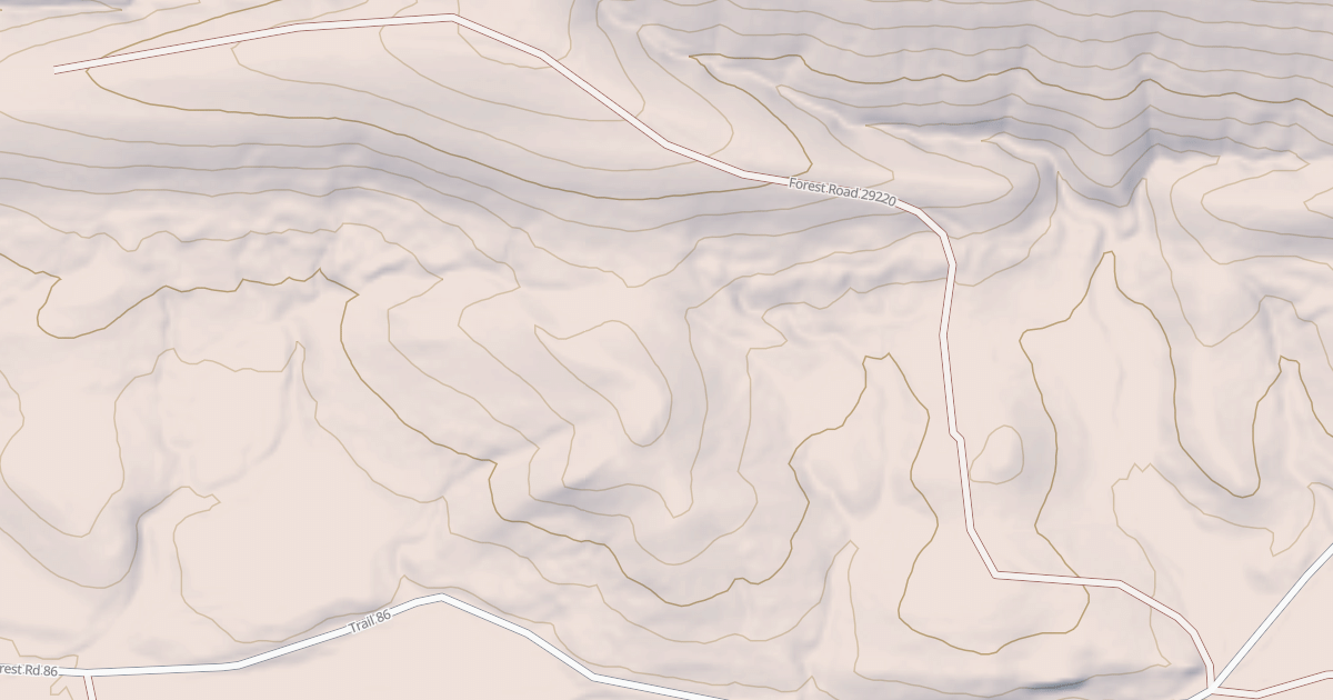 Map preview of USFS Motor Vehicle Use Map Roads {8F41D627-96F4-43D9-B5C3-540974D09B39}