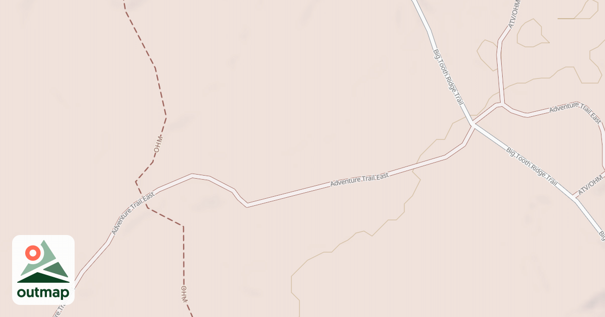 Map of Washington/Ramsey Trail