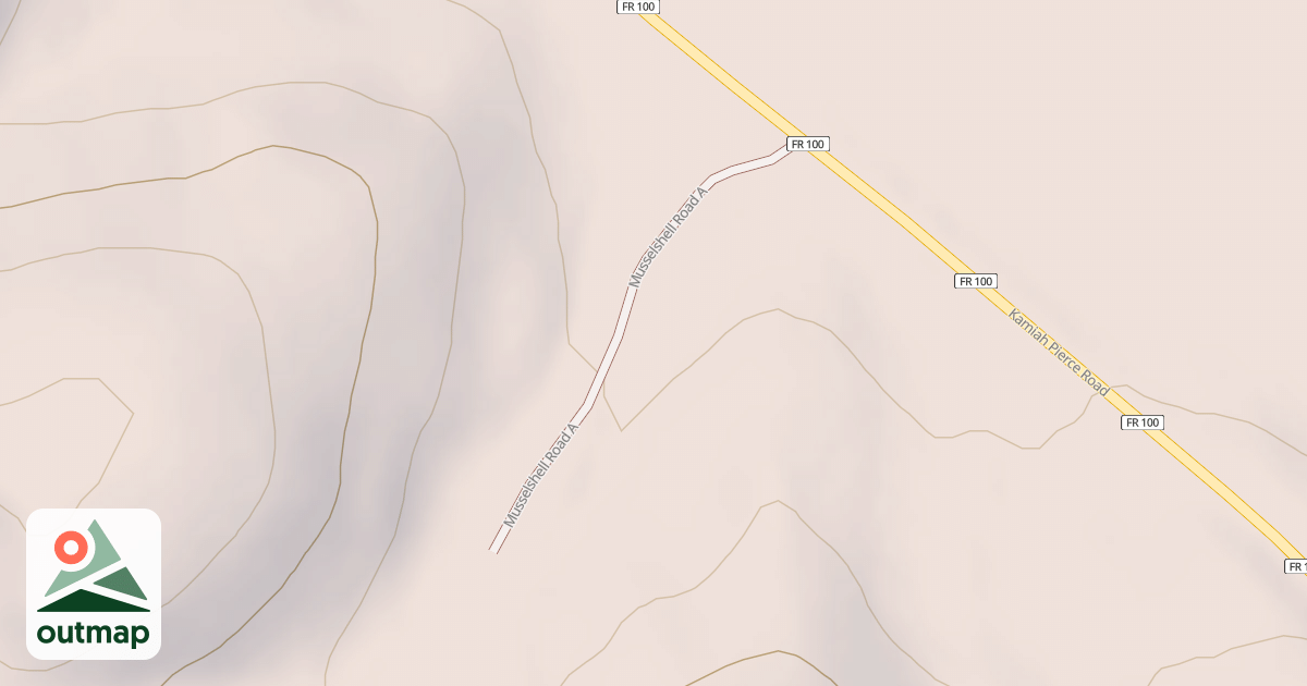Map of MUSSELSHELL A