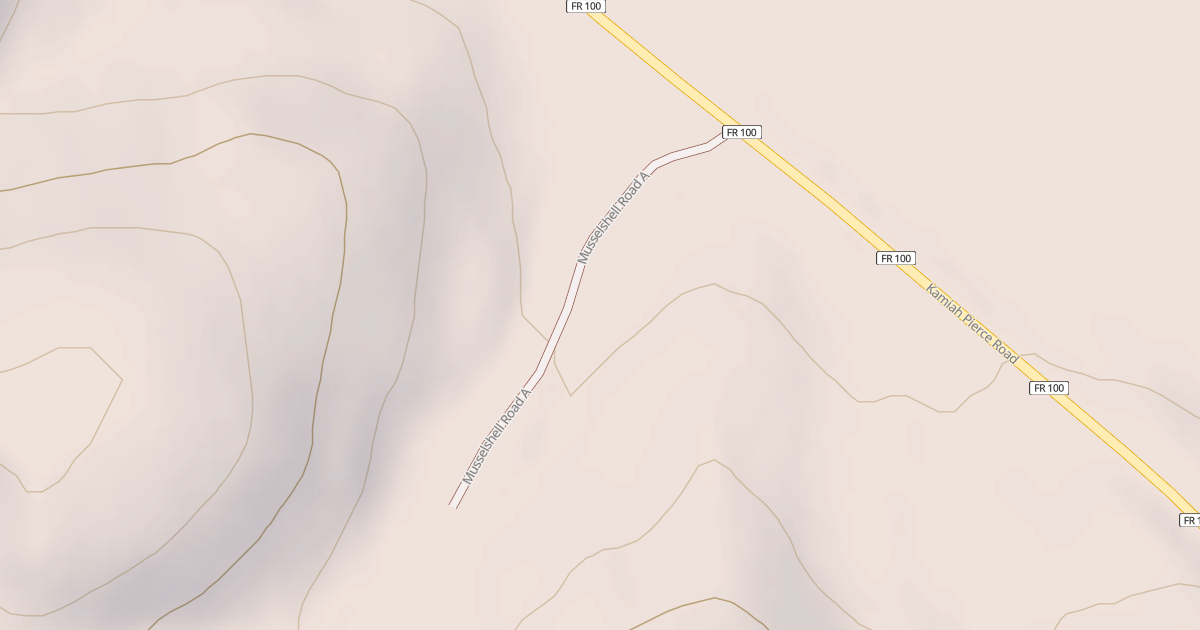 Map preview of MUSSELSHELL A