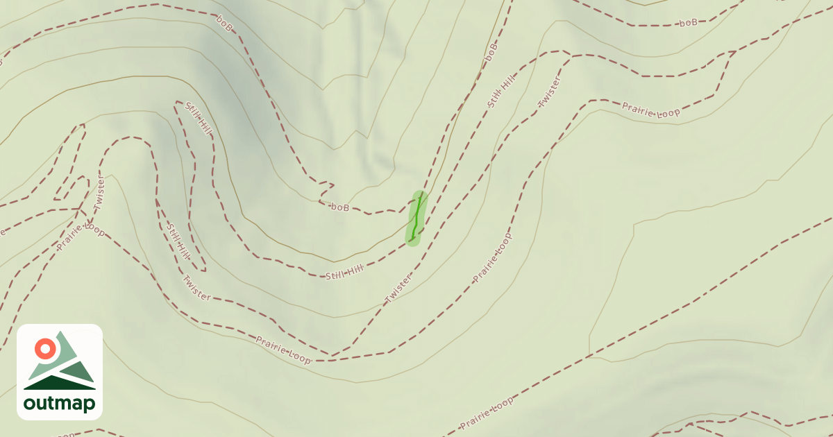 Map of boB / Still Hill Connector