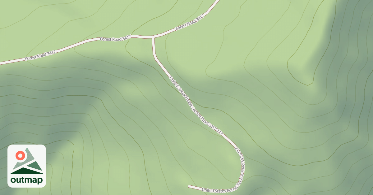 Map of USFS National Forest System Roads {07313419-7C80-4EB6-8293-6AAE03427249}