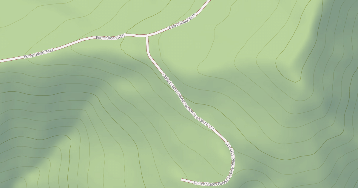 Map preview of USFS National Forest System Roads {07313419-7C80-4EB6-8293-6AAE03427249}