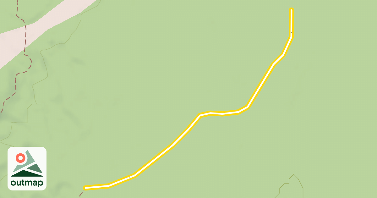 Map of East Side Trail