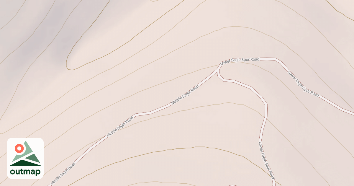 Map of MIDDLE EAGLE