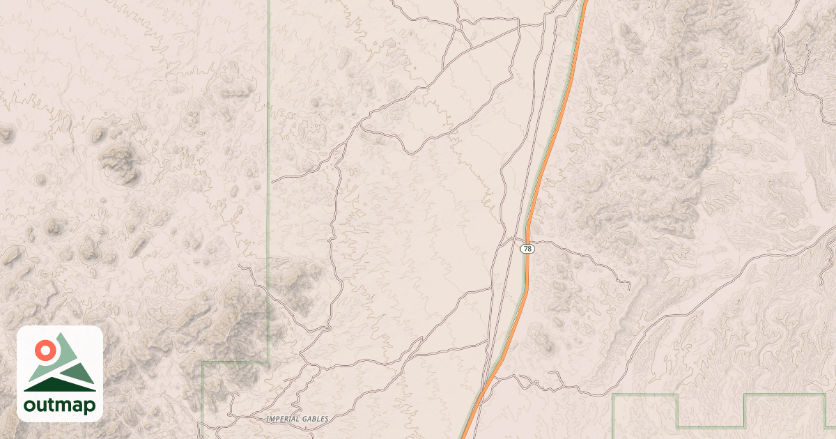 Map of BLM National GTLF Public Motorized Roads c4faa878-7ee9-493b-8594-a0f21783f98d