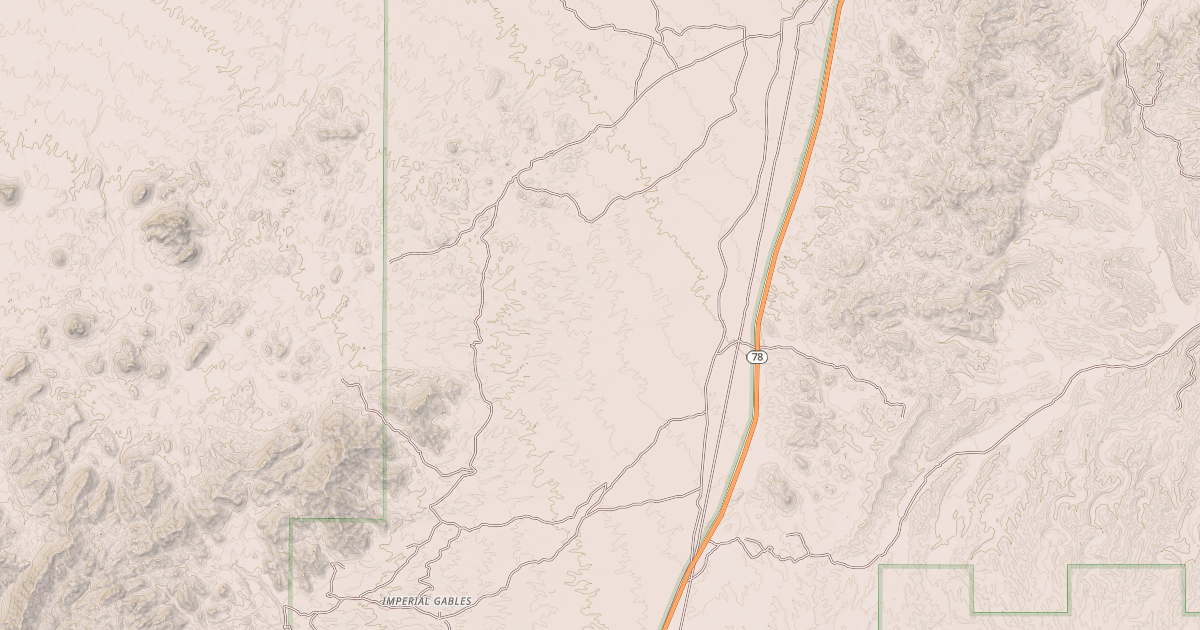 Map preview of BLM National GTLF Public Motorized Roads c4faa878-7ee9-493b-8594-a0f21783f98d