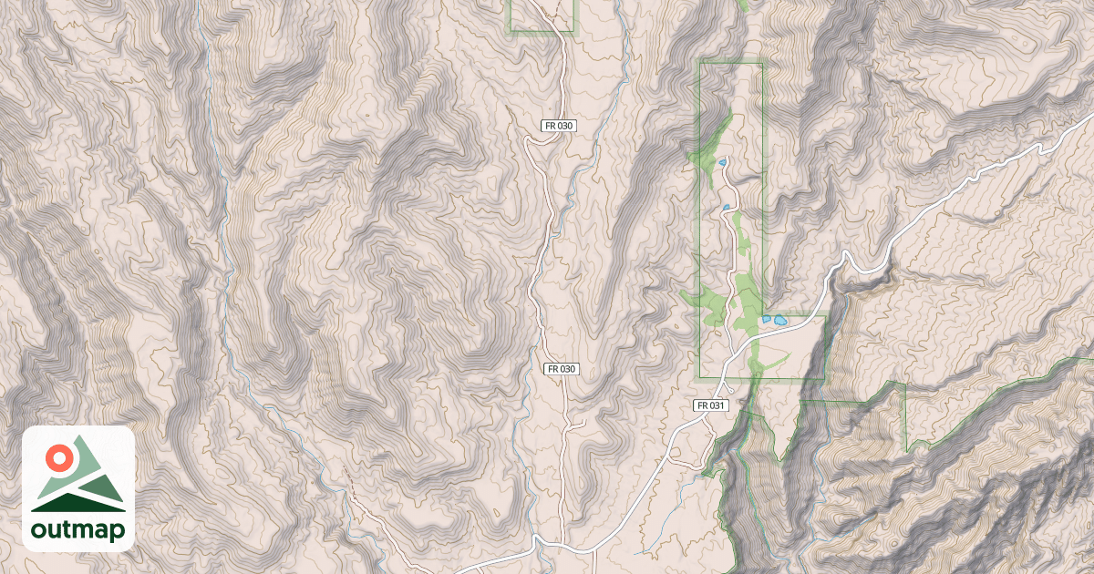 Map of FULLER RANCH