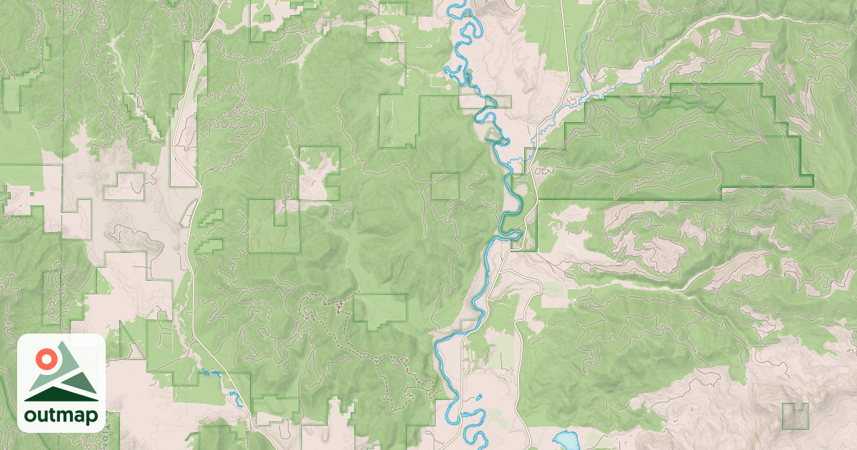 Map of GLEASON MCABEE