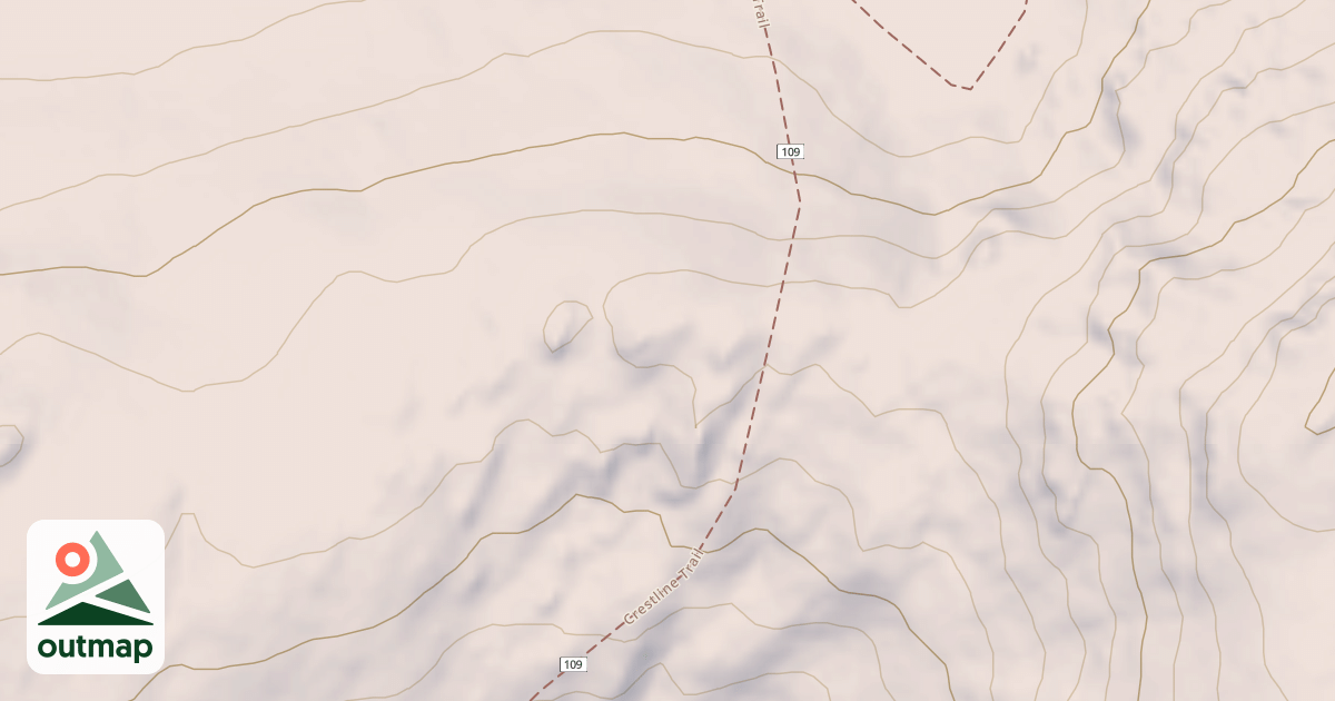 Map of Crestline