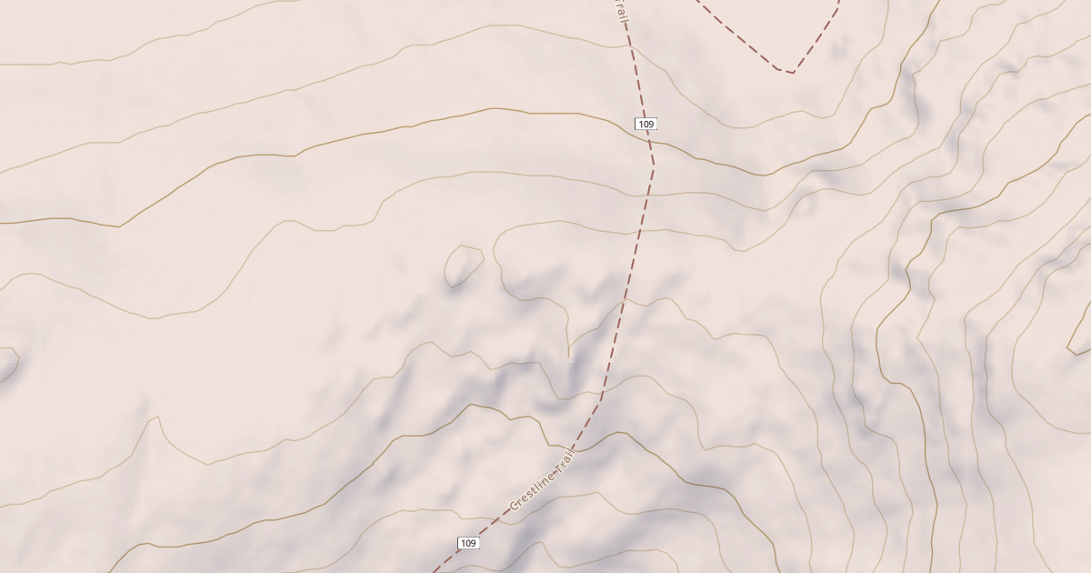 Map preview of Crestline