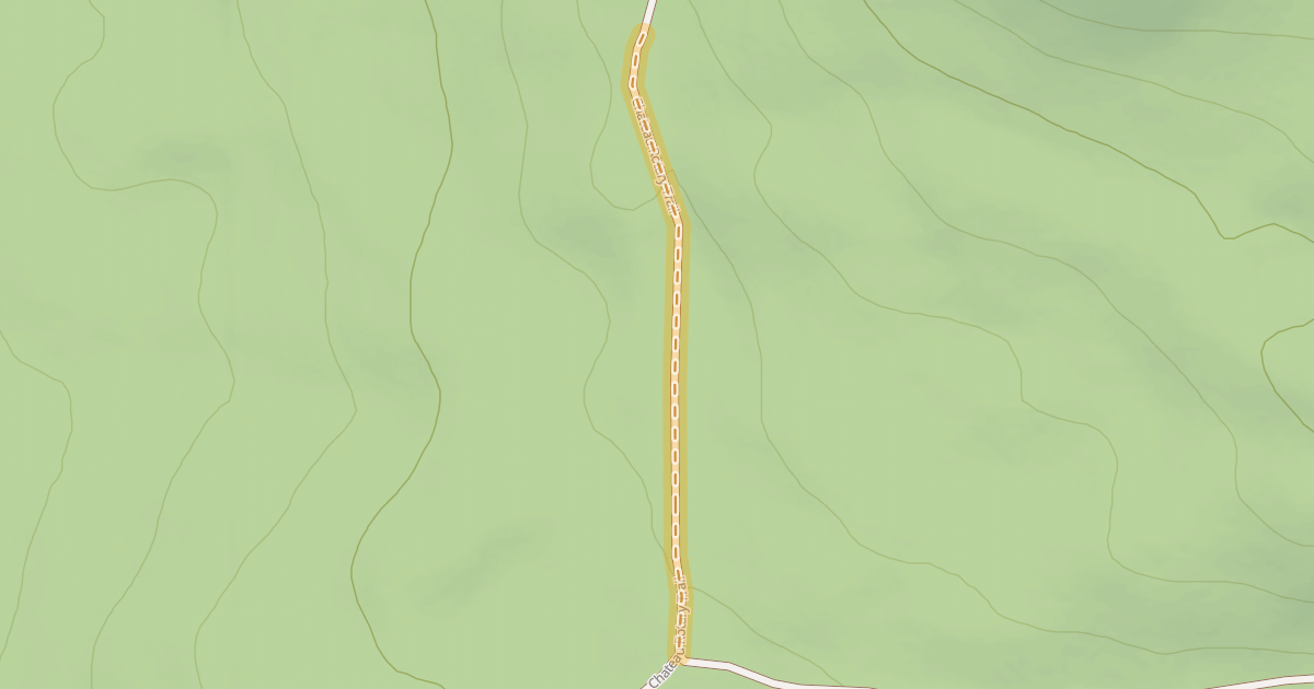 Map preview of Chateau Rotary Trail